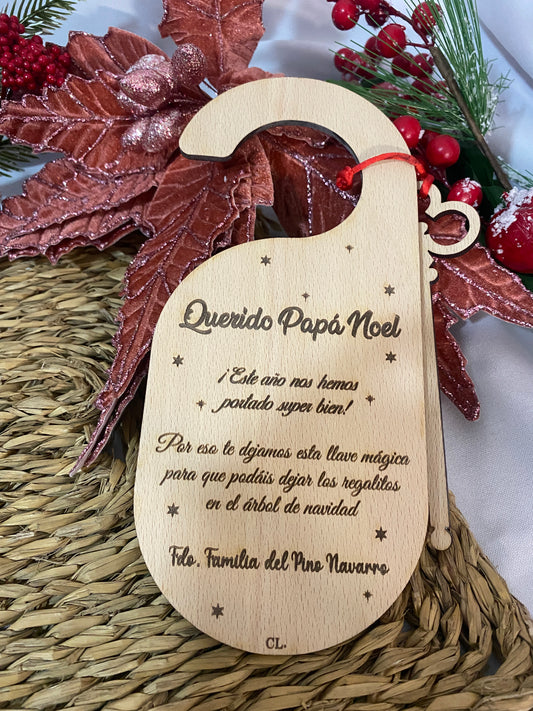 Llave mágica Papa Noel