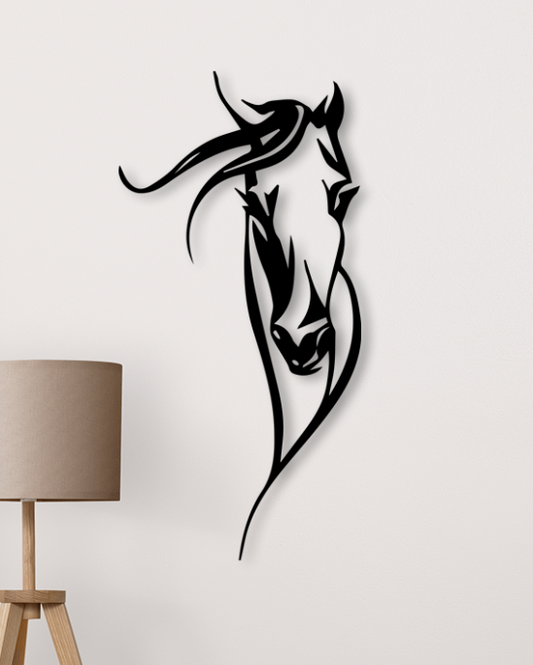 Caballo decoración pared